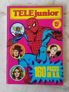 TELE JUNIOR ALBUM N°5 1978 spiderman goldorak star wars galactica VINTAGE - Picture 1 of 20