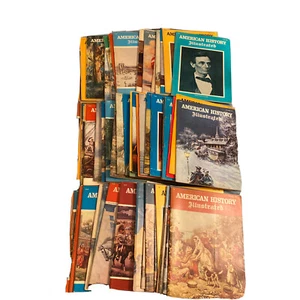 63 Vintage American History Illustrated Magazines 1966-1974 - Picture 1 of 18