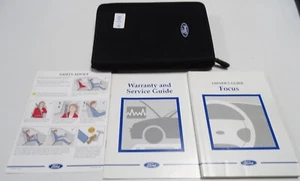 FORD FOCUS HANDBOOK OWNERS MANUAL WALLET 1999-2001 PACK A-148 - Picture 1 of 3