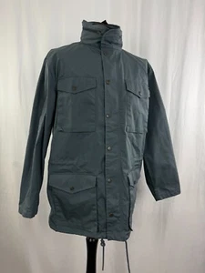 Fjällräven Räven outdoor Jacket G-1000 Men’s XL 42-44 Outdoor Utility Coat Blue - Picture 1 of 21