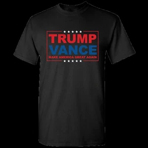 New TRUMP VANCE 2024 MAKE AMERICA GREAT AGAIN T SHIRT 2024 MAGA - Picture 1 of 1