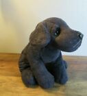 RARE Retired Russ Berrie Black Jack Beany Black Lab Puppy Soft Toy Plush 10
