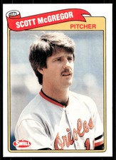 1989 Swell Baseball Greats 56 Scott McGregor   Baltimore Orioles