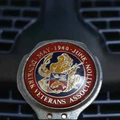 Vintage Dunkirk Veterans Car Badge. Vintage automotive Car Badge - Image 1 of 3