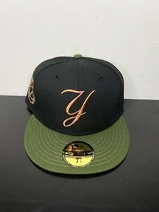 New York Yankees Fitted Hat New Era 7 3/8 Baseball World Series MLB 1961 Rare Ny - Picture 1 of 6