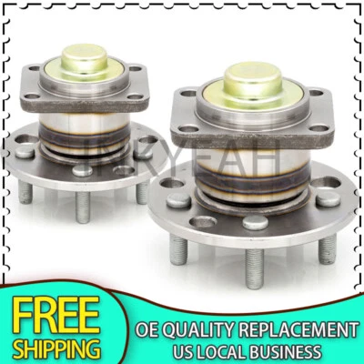 Par de bujes y cojinetes de rueda trasera para Pontiac 6000 Olds Ciera Celebrity Century Foto 1 de 4