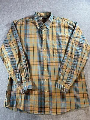 Burberry London Shirt Large Nova Check Made In USA Button Up LS Authentic - Image 1 of 4