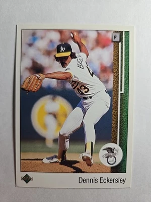 1989 Upper Deck 664 Dennis Eckersley - Image 1 of 2