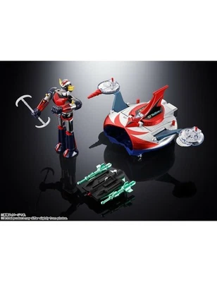 GOLDRAKE - UFO Robot Grendizer & Spazer Poppy Chogokin Deluxe Set Bandai - Immagine 1 di 4