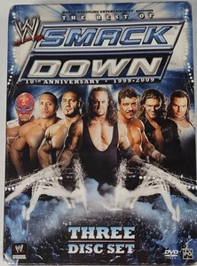 WWE The Best of Smackdown - 10th Anniversary 1999-2009 (DVD, 3-Disc Set) - Imagen 1 de 4
