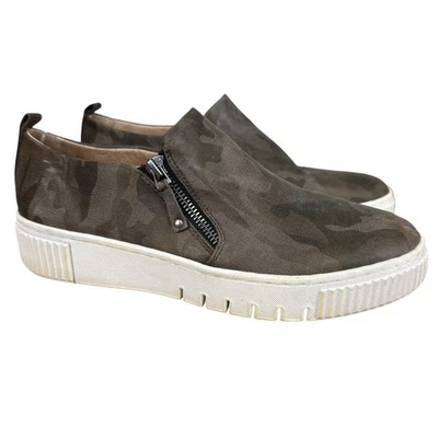 Naturalizer Soul Turner Verde Oliva Camuflaje Plataforma Planas Tenis Zapatos talla 9 M Foto 1 de 4