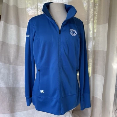 OGIO Endurance Jacket Wmn Sz L Blue Full Zip Soft Shell ROCKWELL AUTOMATION NWOT - Image 1 of 4