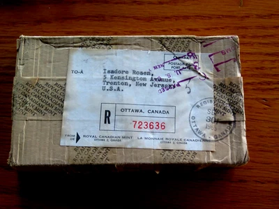 Sealed NEVER OPENED Canada Royal Mint Five 1965 Silver 6 Coin Mint Sets M23 - Image 1 of 2