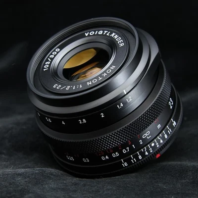 Voigtlander NOKTON 23mm F1.2 ASPH SC MapCamera 30th Ed. (Fuji X) #339 -MINT- - Image 1 of 4