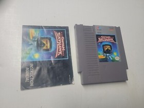 Captain Skyhawk (Nintendo NES) Cartridge and manual Only cleaned tested