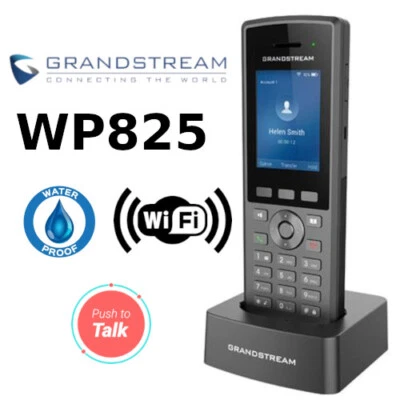 Grandstream WP825 Cordless WiFi IP Phone Rugged Waterproof 2-Line 2 SIP HD Voice - Image 1 of 4
