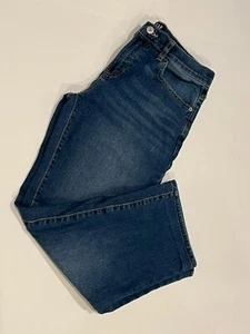 Boys Gap Denim Blue Jeans With Button Size 18 - Picture 1 of 3