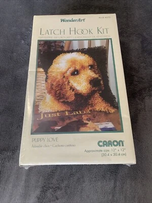 Kit de gancho de cierre Caron nuevo en caja Puppy Love 12 X 12 Wonderart Foto 1 de 4