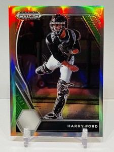 2021 Panini Prizm Draft Picks Baseball Harry Ford #PDP12 Silver Prizm Mariners