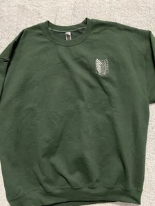 Minimalist AoT Crewneck - Survey Corps - Attack On Titan , Anime Cartoon - Picture 1 of 8