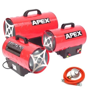 Gasheizgebläse Gasheizer Heizkanone Gasofen Bauheizer Heizlüfter Heizgerät - Bild 1 von 21