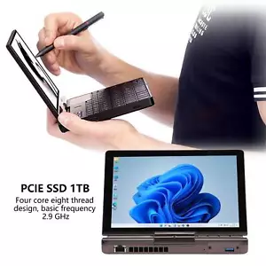8.0in Pocket Laptop I7 1195G7 Processor 16GB 1TB Portable Handheld Pocket Lapto - Picture 1 of 24