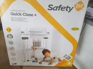 Treppenschutzgitter Safety 1st 73-80cm Treppengitter Fallschutz Kinder Haustiere - Bild 1 von 9