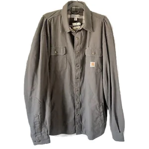 Carhartt Fall 2016 CAL Ranch Mens Gray Denim Jacket Size XL Tall NWT Rare NEW - Picture 1 of 17