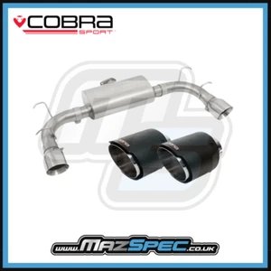 Silenciador trasero Mazda MX5 MK3 escape Cobra Sport MZ05 Race TP107-CF puntas NC 06-15 - Imagen 1 de 11