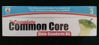 The Complete Common Core State Standards Kit, Grade 3 (2013, Cards,Flash Cards) - Image 1 of 4