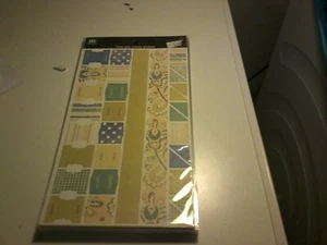 PAQUETE DE PEGATINAS DE CARDSTOCK PARA ÁLBUM DE RECORTES NUEVO/HACIENDO RECUERDOS/(C) - Imagen 1 de 2