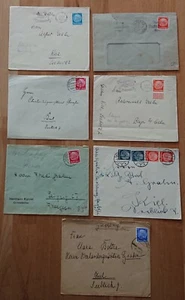 Lot Hindenburg, Deutsche Seepost, HAPAG, jour d'émission, 02.10.1932, FDC - Photo 1 sur 10
