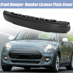 Cubierta de placa de número de parachoques delantero 51117337791 para Mini Cooper 2014-2017 2018 NUEVO - Imagen 1 de 8