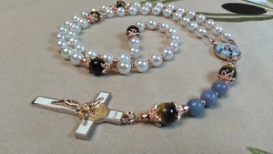 Our Lady of Garabandal Royal Limited Edition Precious Holy Relic Rosary - Picture 1 of 6