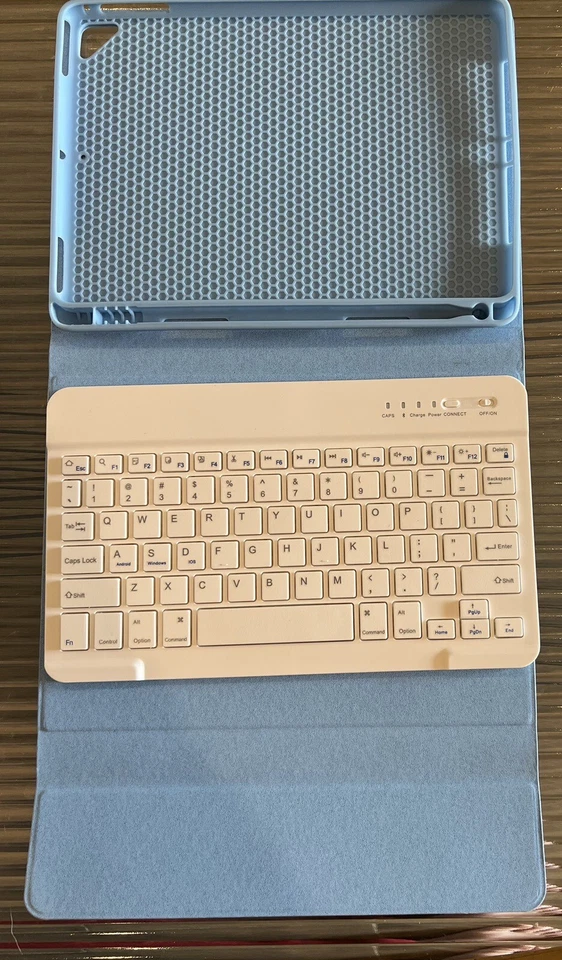 Wireless Keyboard for Tablet  10in  Light Blue - Image 1 of 4
