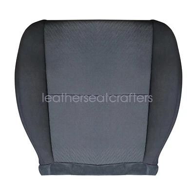 Cubierta de asiento de tela negra para Chevy Silverado 2500 3500 HD 2007-2014 Foto 1 de 4