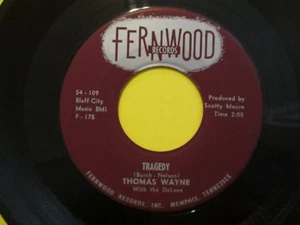 Thomas Wayne Tragedy b/w Saturday Date Fernwood 109 45 - Picture 1 of 2