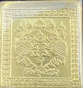 1 perizoma tailandese placcato oro Sarika Lin Buddha 1 - Foto 1 di 5