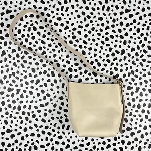 MADEWELL Borsa nuova con etichette $138 The Essential Mini Secchiello Ecrù NN397 - Foto 1 di 6