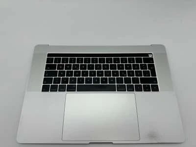 Macbook Pro 15" 2016 2017 A1707 Topcase Trackpad Tastatur Silber #T637 - Bild 1 von 4