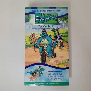 Dragon Tales You Can Do It! (VHS, 2000) Promo Screener - Probado Funciona - Imagen 1 de 6