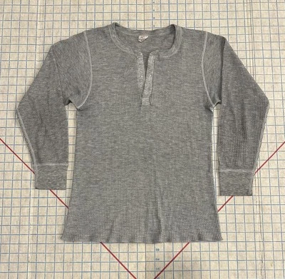 Camisa Babydoll Vintage J.E Morgans Long Johns Punto Gofre Camiseta Med Foto 1 de 4