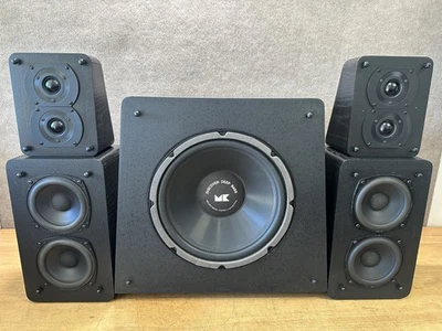 Altavoces Miller & Kreisel, M&K S1-B y subwoofer V-2 B (muy limpio) Foto 1 de 4