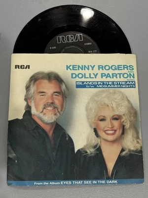 Kenny Rogers & Dolly Parton - Islands in the stream / Midsummer nights Top 45 - Image 1 of 4