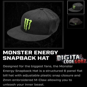 Monster Energy Mayhem Gear 2025 - Snapback Flat Bill Hat OSFM Limited Edition ✨️ - Picture 1 of 4