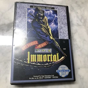 The Immortal Sega Genesis With Box And Insert/manual Tested Works - Imagen 1 de 2