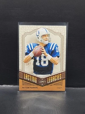 2020 - Panini Legacy - Peyton Manning - LASTING LEGACIES LL-PMA Colts - Image 1 of 2