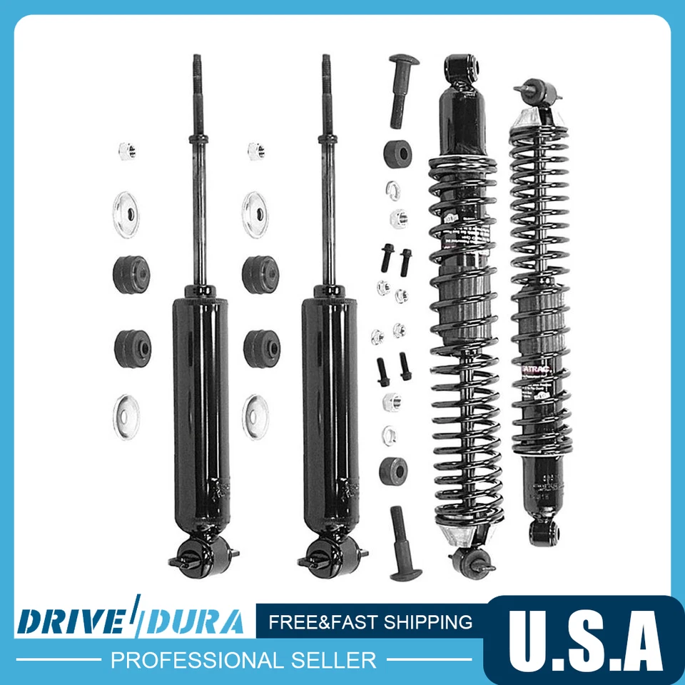 Amortiguadores y puntales delanteros traseros Monroe para Chevrolet Nova 1969-1973 Foto 1 de 4