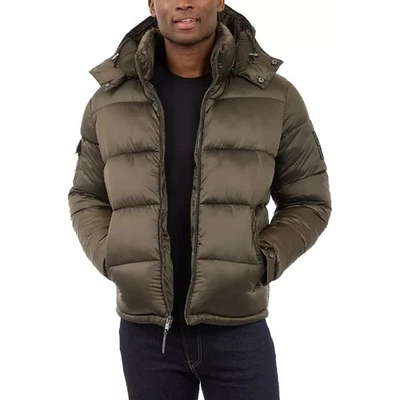Michael Kors Men's Heavyweight Metallic Finish Winter Jacket - Image 1 of 2