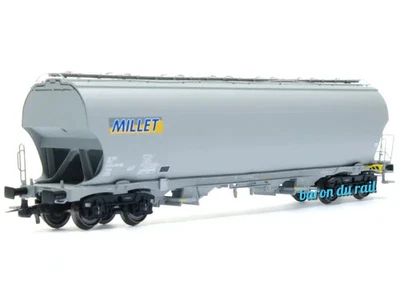 LS Models Wagon céréalier Tagnpps gris Millet ép VI - HO 1/87 - LS Models 30594